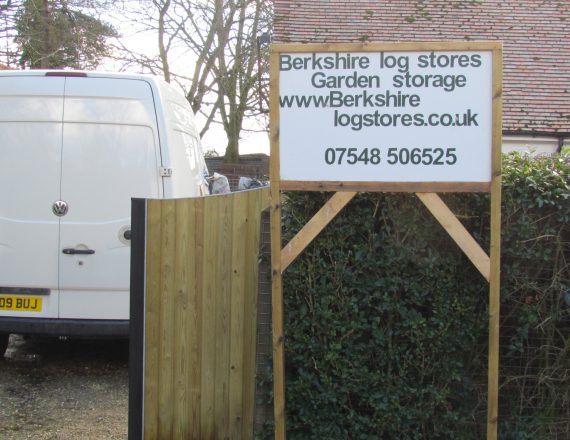 Berkshire Log Stores in the UK make and sell premium wooden log stores, tool stores, welly stores, recycling storage, bird tables and other premium wooden garden storage solutions