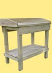 Potting table assembled